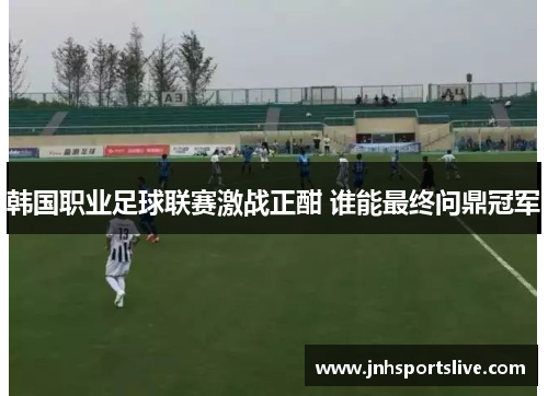 韩国职业足球联赛激战正酣 谁能最终问鼎冠军