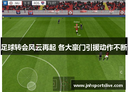 足球转会风云再起 各大豪门引援动作不断